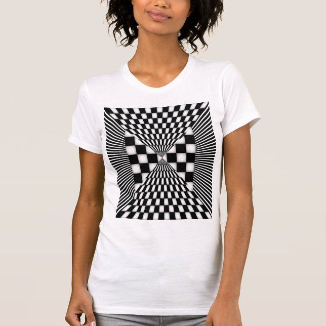 Camiseta Pulsando el diseño controlado (Anverso)