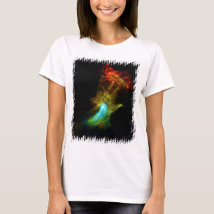 Camiseta Pulsar B1509 - Nebulosa de Rayos X Mano de Dios Fo
