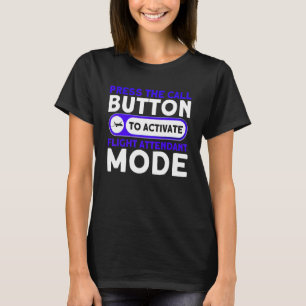 Camiseta Pulse El Botón De Llamada Para Activar El Operador