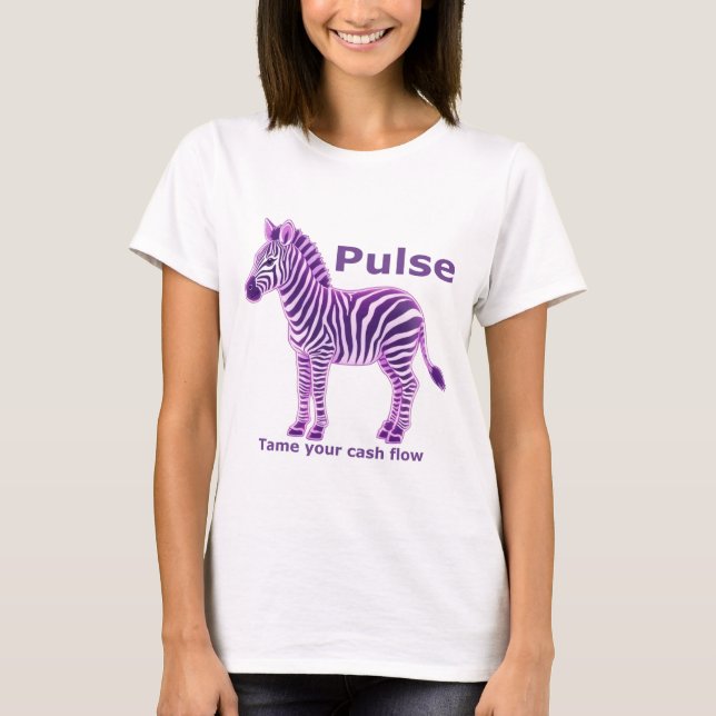 Camiseta Pulse Zebra Mug (Anverso)