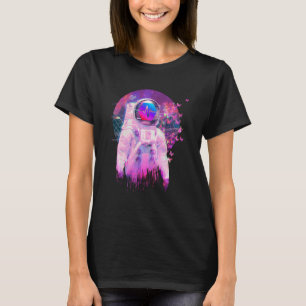 Camiseta Pulsechain Cripto Hombre Luna Sueño Espacial Cript