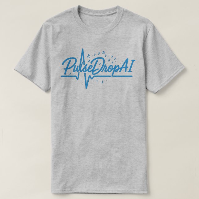 Camiseta PulseDropAI – Accesorios Lo-Fi para Soñadores y Cr (Diseño del anverso)