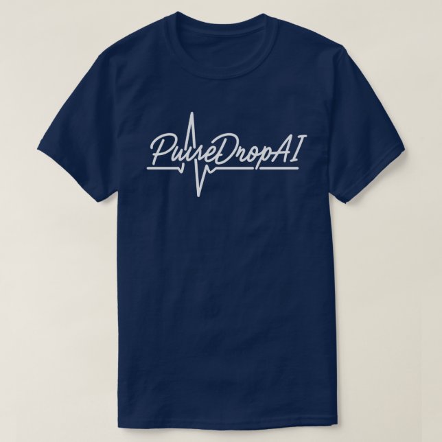 Camiseta PulseDropAI | Ropa Lo-Fi para Soñadores y Creadore (Diseño del anverso)