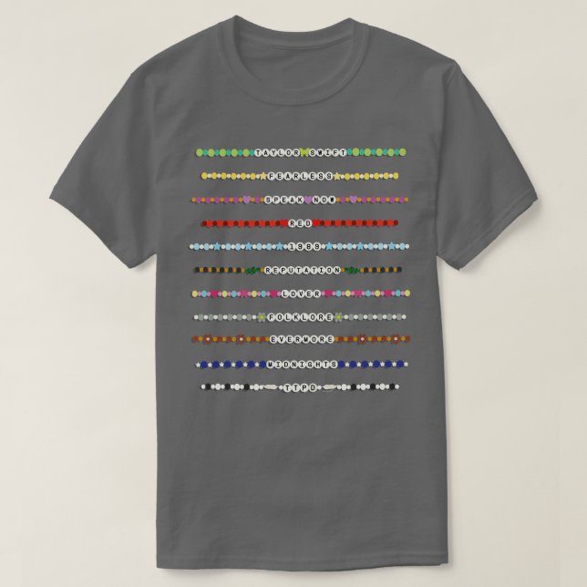 Camiseta Pulseras de la amistad (Diseño del anverso)