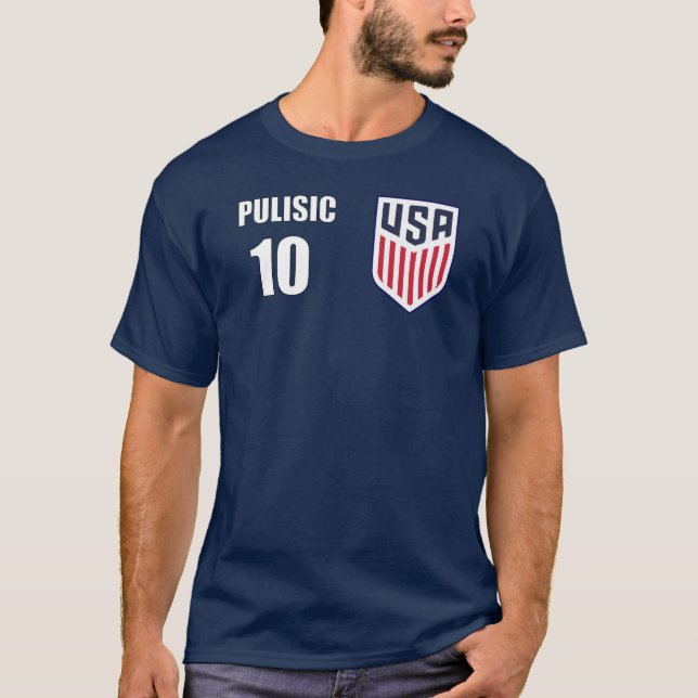 CAMISETA PULSIC 10 - USMNT (Anverso)