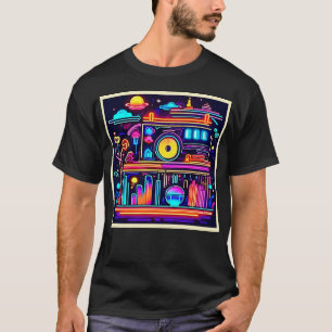 Camiseta Pulso de ciudad eléctrica