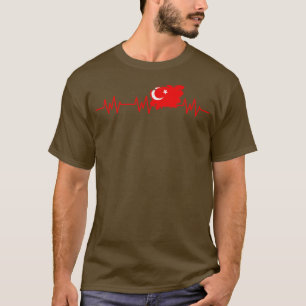 Camiseta Pulso turco de la bandera de Turquía