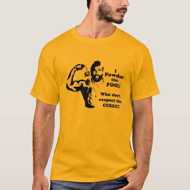Camiseta Pulverice al tonto (Anverso)