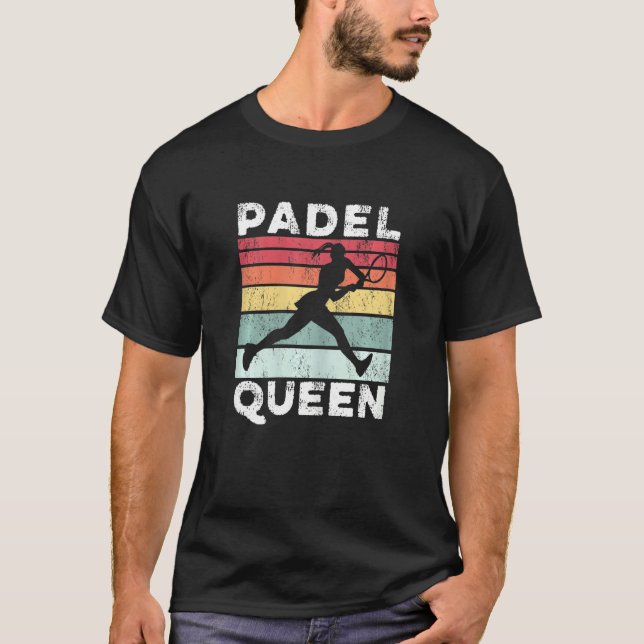 Camiseta Pulverizador de tenis femenino Padel Queen (Anverso)