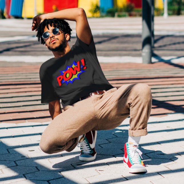 Camiseta ¡PUM! Efecto de texto de historieta de arte pop vi (Subido por el creador)