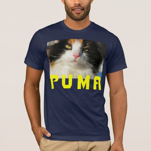 Camiseta PUMA Calico Cat Face (Anverso)