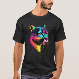 Camiseta Puma Gran Gato León de Montaña Pumas Pantera C