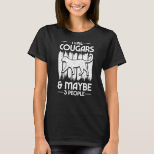 Camiseta Puma León Montés Animal Cabeza De Gato Gato Montés