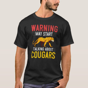 Camiseta Puma León Montés Animal Gato Cabeza Lindo Gato Sal