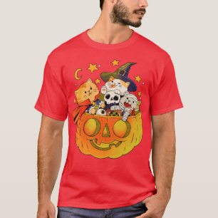 Camiseta Pumpkin and Cats