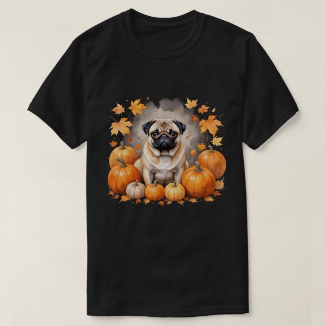 Camiseta Pumpkin Día de Acción de Gracias Caída Halloween P (Diseño del anverso)