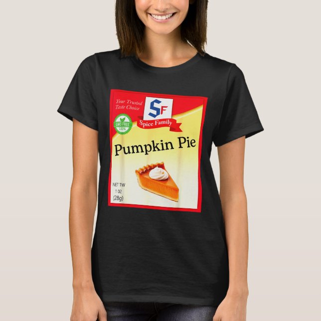 Camiseta Pumpkin E Condiment Costume Holiday Sce Costumes  (Anverso)
