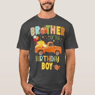 Camiseta Pumpkin Fall Birthday Vintage Truck Outfits 