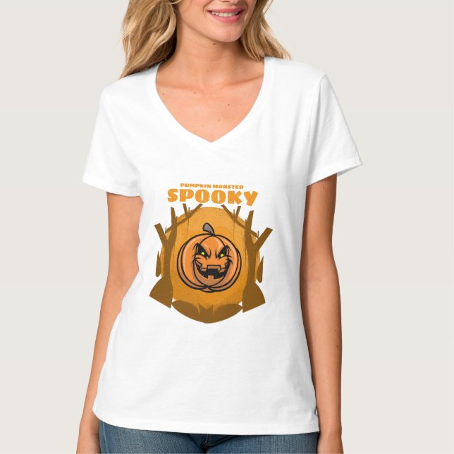 CAMISETA PUMPKIN MONSTER (Anverso)