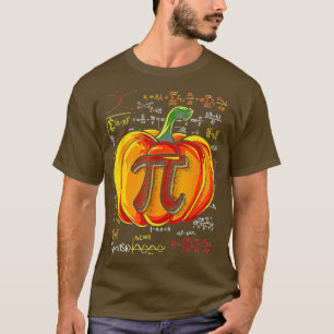 Camiseta Pumpkin Pie Math Funny Halloween Día de Acción de 