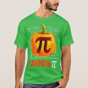 Camiseta Pumpkin Pie Math Funny Halloween Día de Acción de