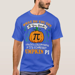 Camiseta Pumpkin Pie Math Funny Halloween Día de Acción de