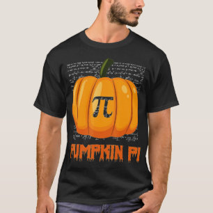 Camiseta Pumpkin Pie Math Funny Halloween Día de Acción de 