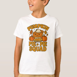 Camiseta Pumpkin Pie Squad de Acción de Gracias niños