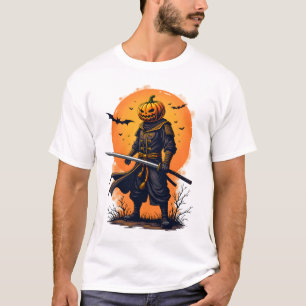 Camiseta Pumpkin Samurai � Guerrero de Halloween