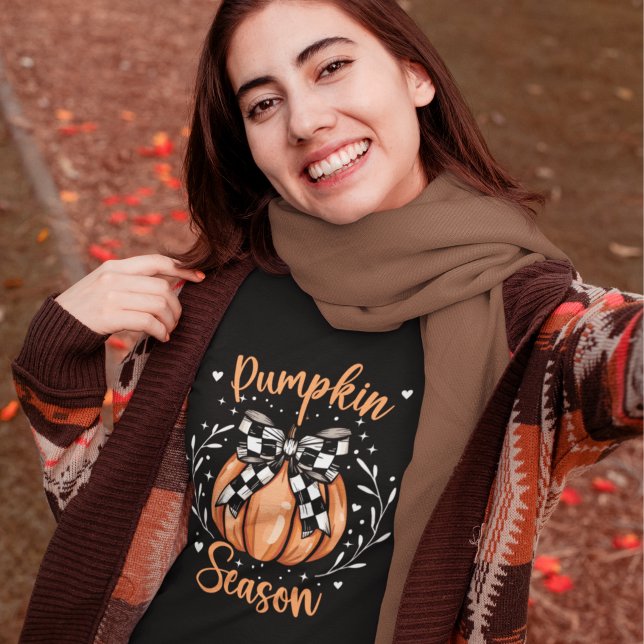 Camiseta Pumpkin Season, Fun Halloween (Subido por el creador)