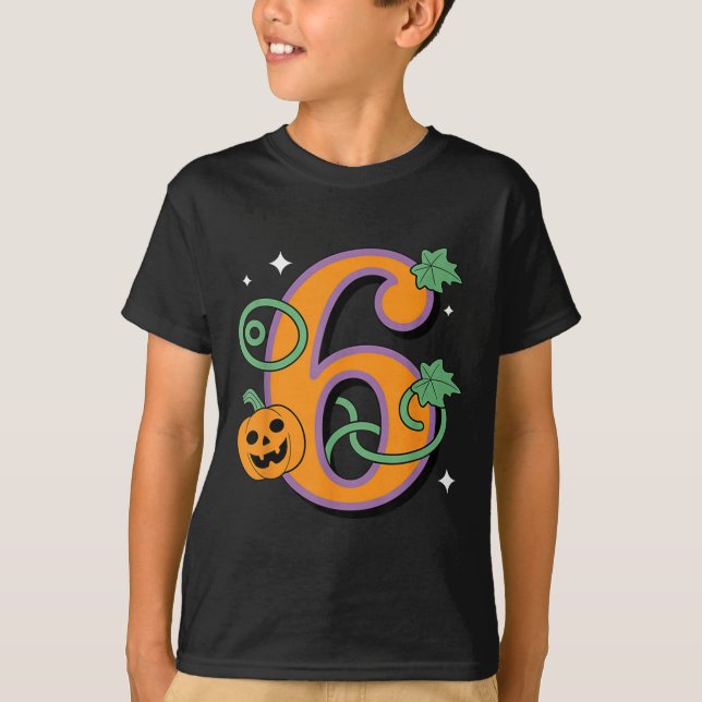 Camiseta Pumpkin Six Seven 67 Matching 6 Halloween Couple  (Anverso)