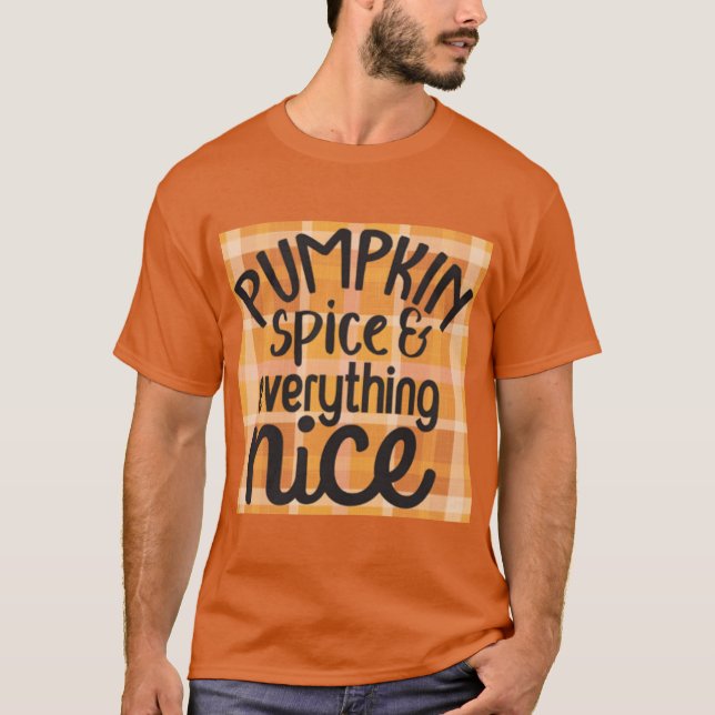Camiseta Pumpkin Spice 1 (Anverso)