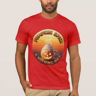 Camiseta Pumpkin Spice & Nothing Nice
