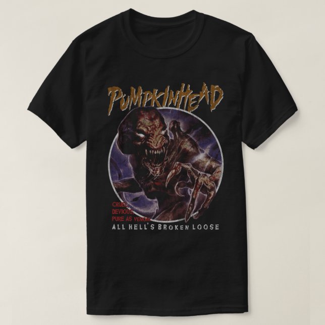 Camiseta Pumpkinhead1 (Diseño del anverso)