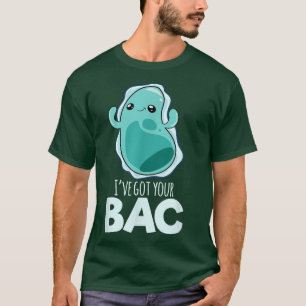 Camiseta Pun 1813 de la biología de bacterias científicas