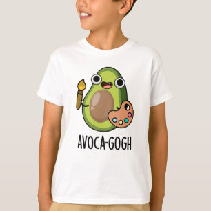 Camiseta Pun aguacate, artista divertida aguacate