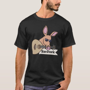 Camiseta Pun Animal Bardvark Para Aardvark Y Bards