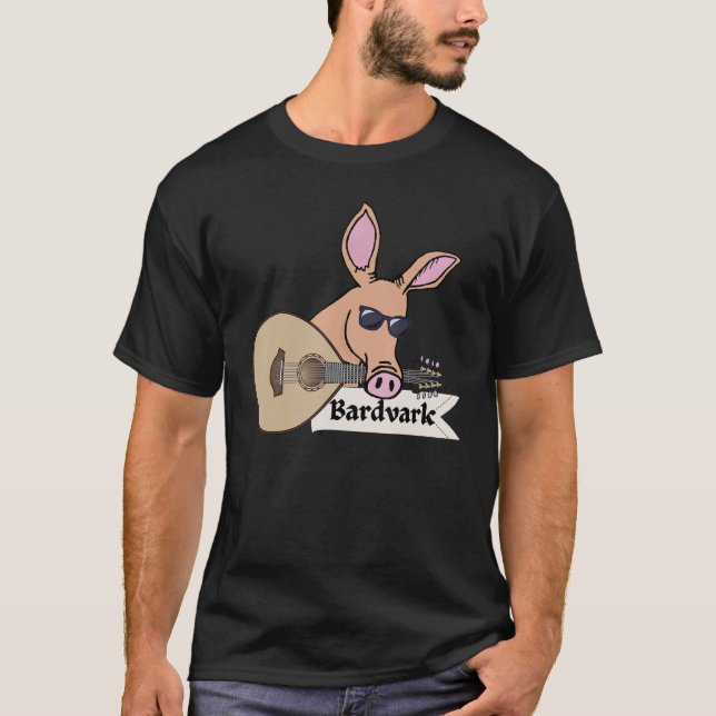 Camiseta Pun Animal Bardvark Para Aardvark Y Bards (Anverso)