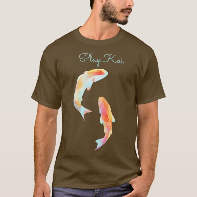 Camiseta Pun Asian Koi (Anverso)