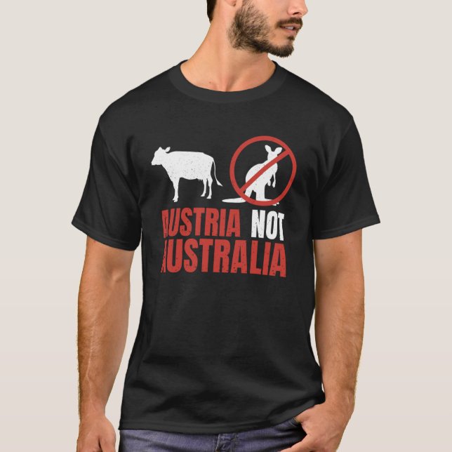 Camiseta Pun Austria No Australia (Anverso)