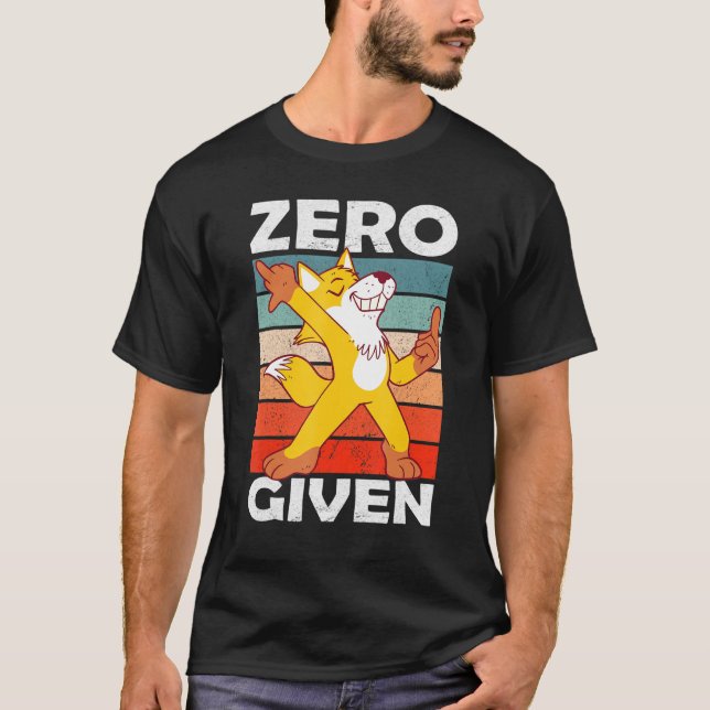 Camiseta Pun cero Fox sarcástica a Fox 4 (Anverso)
