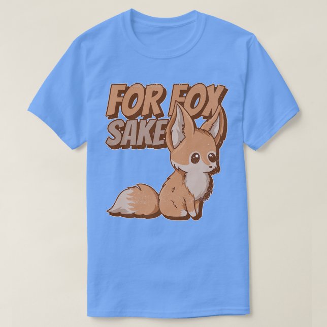 Camiseta Pun cero para un amante del Fennec (Diseño del anverso)