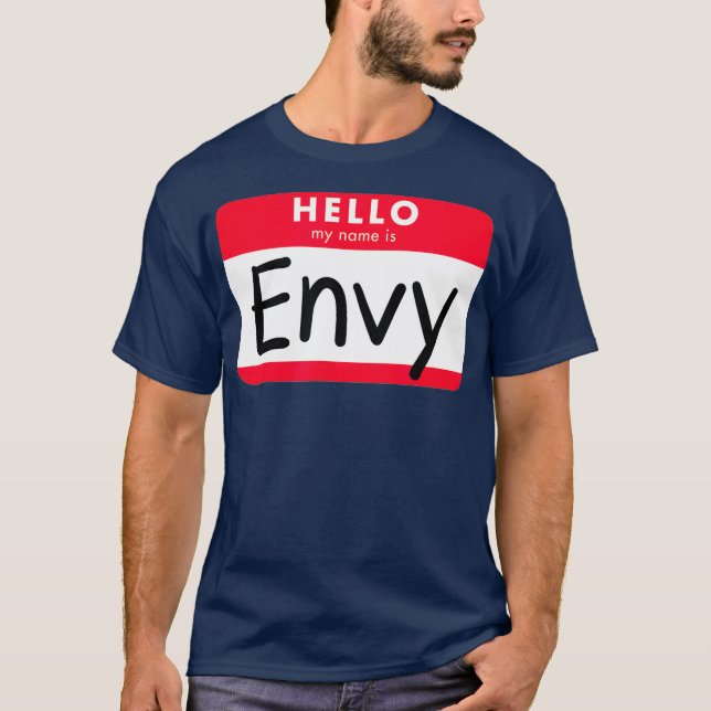 Camiseta Pun Couples Halloween Costume   Green With Envy (Anverso)