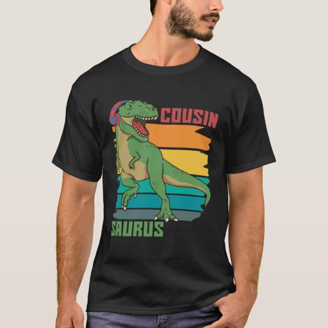 Camiseta Pun Cousinsaurus (Anverso)