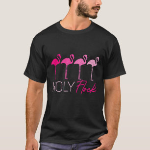 Camiseta Pun De Bloqueo Sagrado Para Un Flamingo