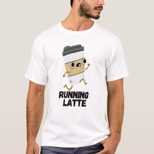Camiseta Pun de café divertido de Latte