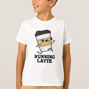Camiseta Pun de café divertido de Latte