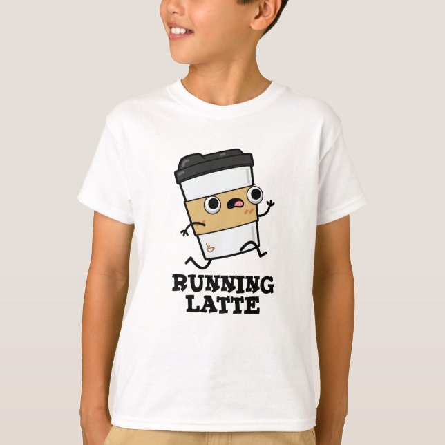 Camiseta Pun de café divertido de Latte (Anverso)
