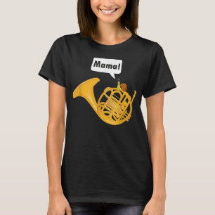 Camiseta Pun de caracol - Jugador francés del Cuerno1
