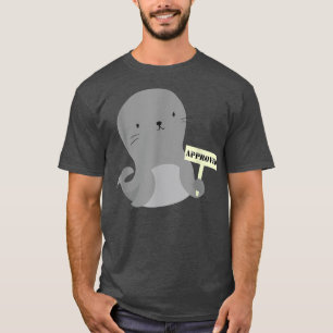 Camiseta Pun de caza de foca divertida autorizado